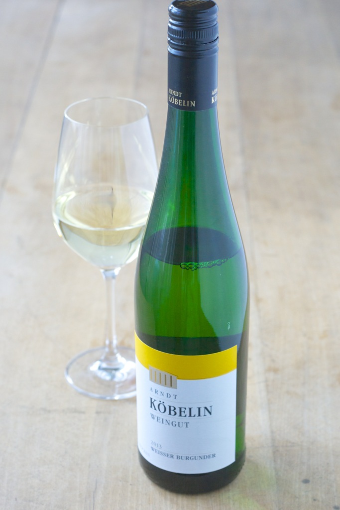 Wein(seligkeiten) Köbelin | Weisser Burgunder 2013 | Risotto vom grünen Spargel mit knusprigem Pancetta