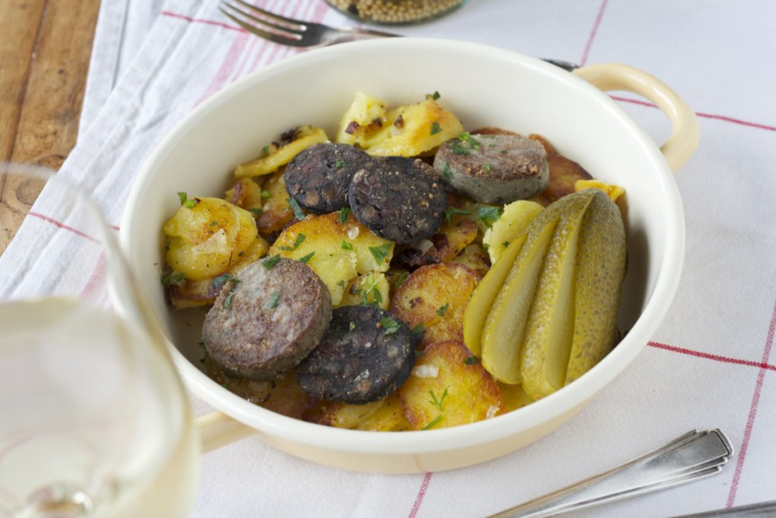 Bratkartoffeln Pfälzer Art “dreggiche Grumbeere” • Cookingaffair.de