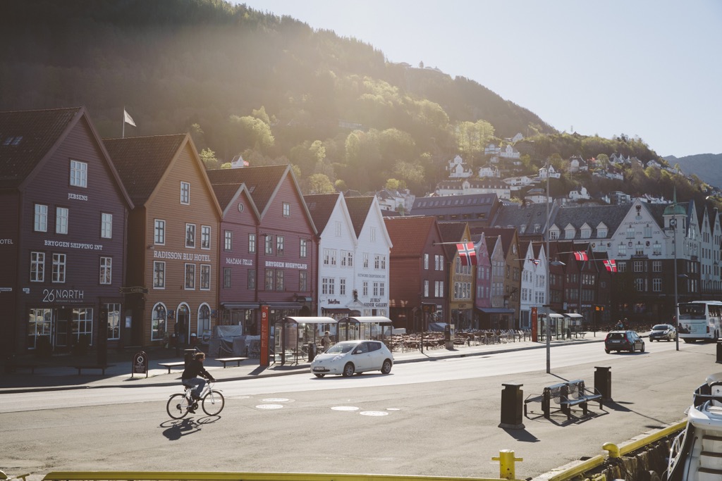 Bunte-Häuser-in-Bergen-Brygge-Norwegen