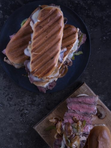 fertiges-Philly-Cheese-Steak-Sandwich