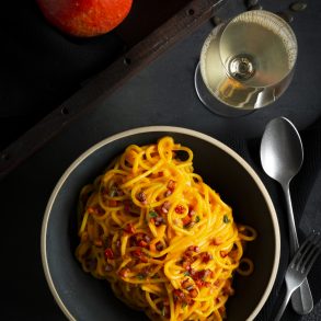 Kürbiscarbonara