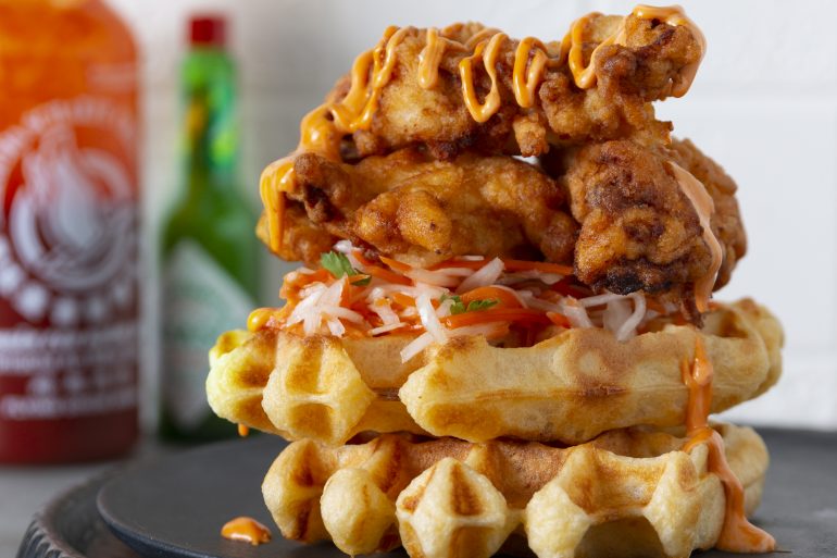 FriedChicken_SourdoughWaffles